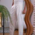 Men's Pearl White Gurkha Trouser