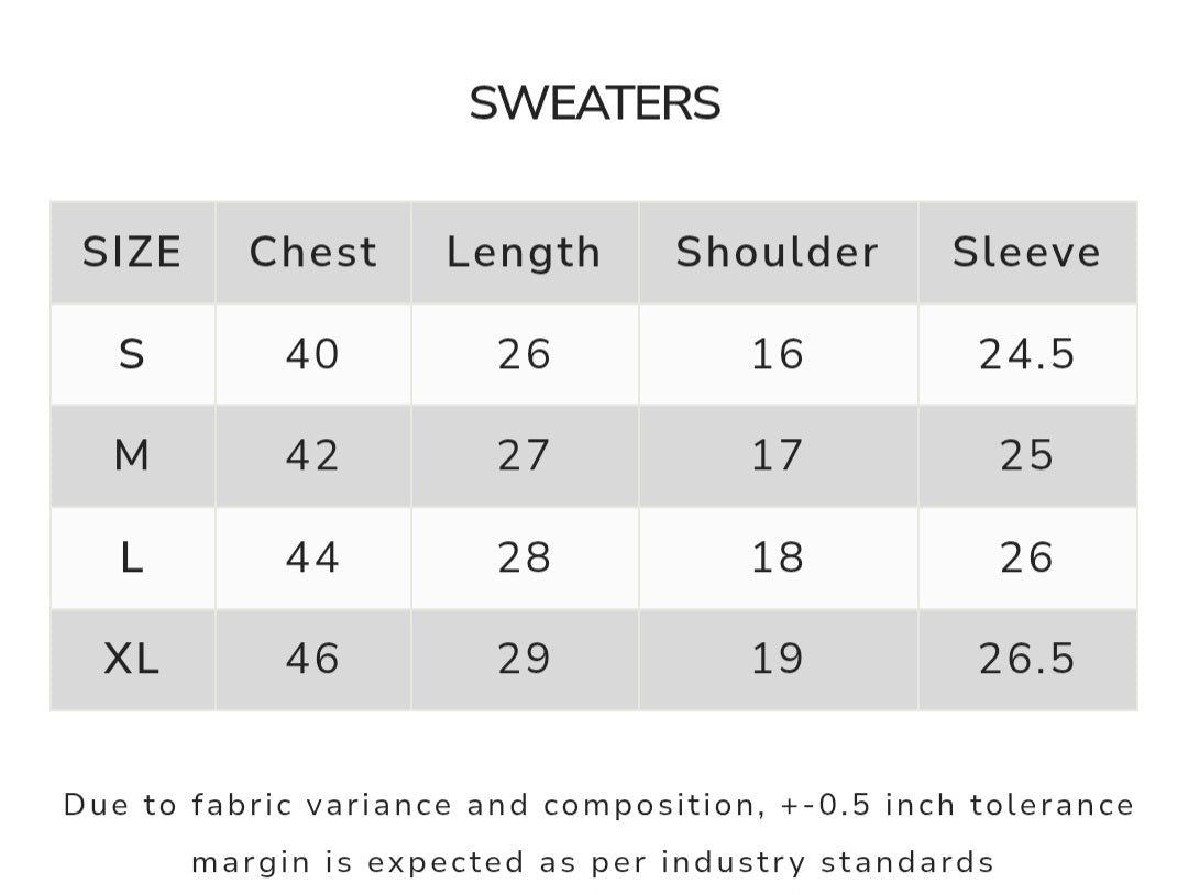 Off White Cable Knitted V-Neck Sweaters